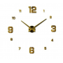 Часы на всю стену 3D 4205 Gold
