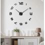 3Д Часы настенные diy clock Clock Black