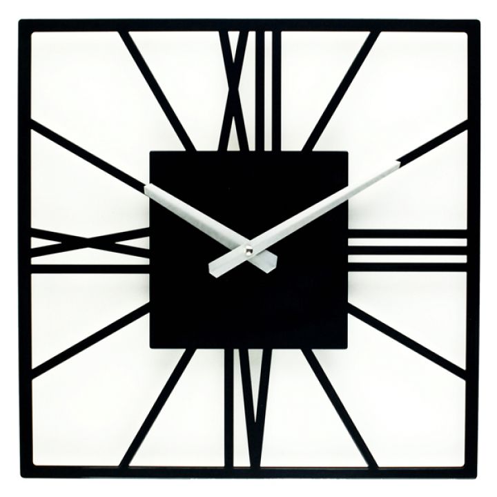 Настінні годинники в класичному стилі Glozis New York Black
