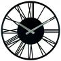 Дизайнерские настенные часы Glozis Rome Black