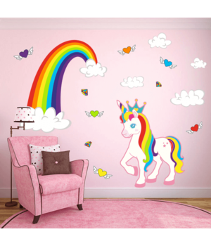 Вінілова Наклейка Glozis Unicorn