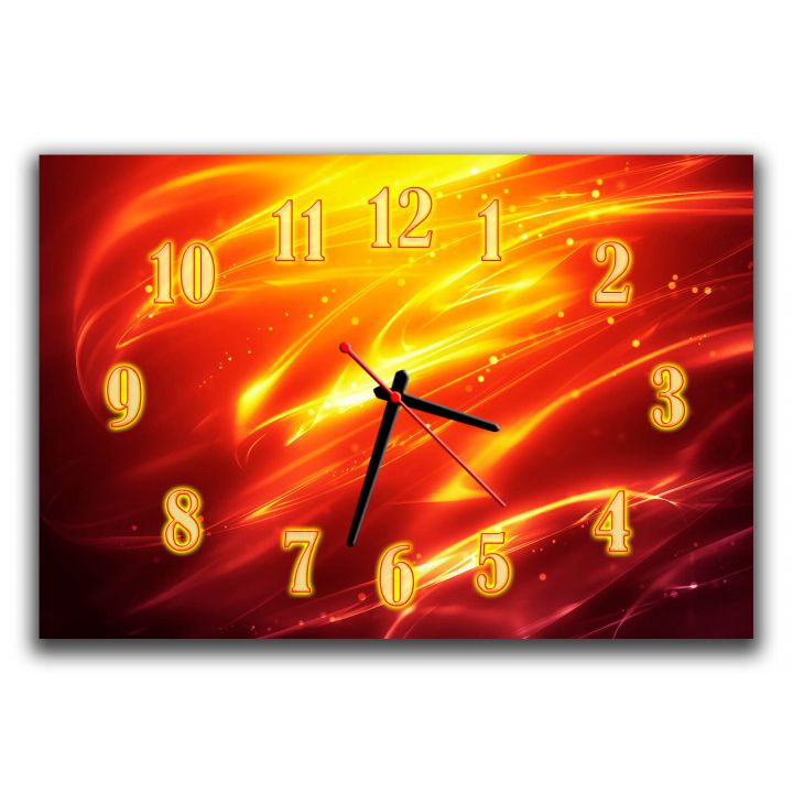 Настенные часы Пламя, 30х45 см