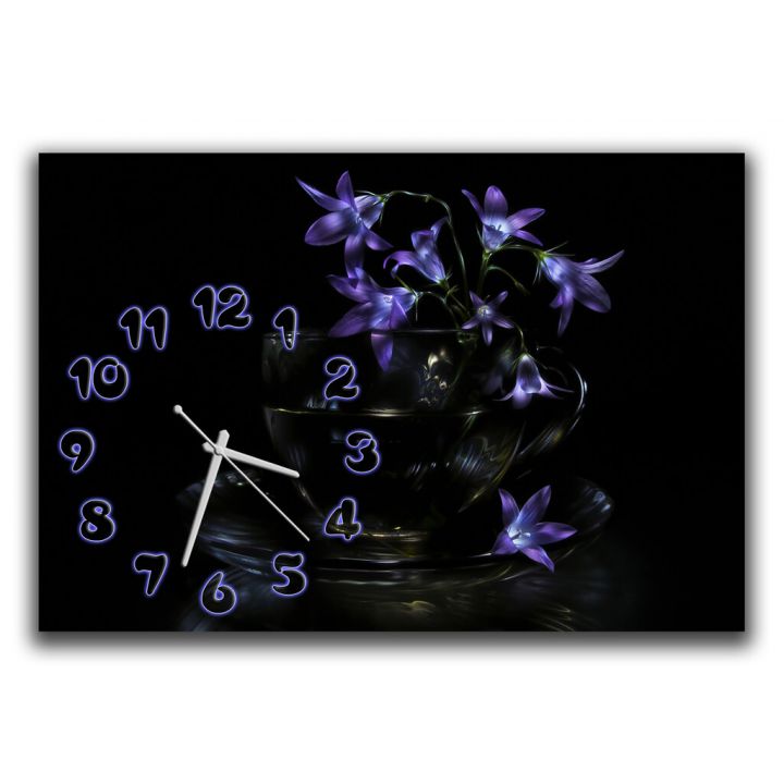 Годинник настінний Ніжність квітів, 30х45 см
