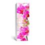 65х200 см, Наклейка на холодильник Розовая орхидея
