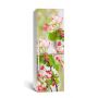 65х200 см, Наклейка на холодильник Розовые цветы вишни