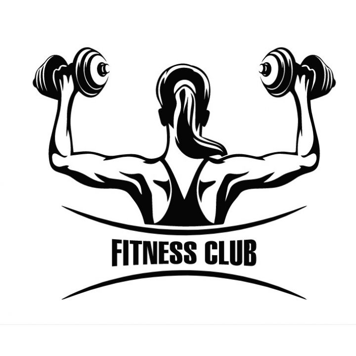 Интерьерная наклейка Фитнес-клуб, 67813