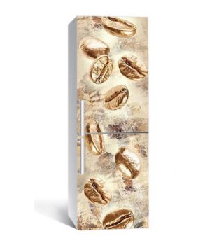 65х200 см, Наклейка на холодильник Золото Африки