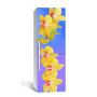 65х200 см, Наклейка на холодильник Желтые тигровые орхидеи