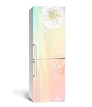 65х200 см, Наклейка на холодильник Дуновение ветра