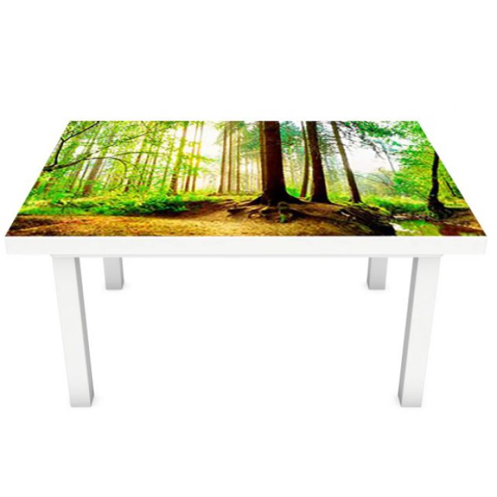 Наклейка на стол 65х120 см, Лесной ручей