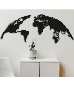 Об'ємна 3D картина з дерева Globe DE7066312, 115х45 см