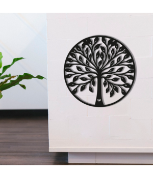 Об'ємна 3D картина з дерева Round tree DC1705254, 50х50 см