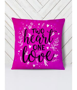 Подушка Two hearts