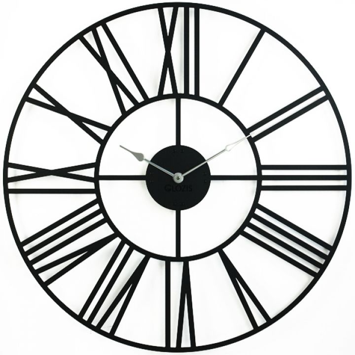 Настінний годинник великий Glozis Cambridge Black