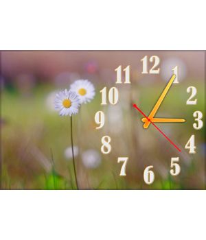 Настінний годинник Квітка 68990, 30х45 см