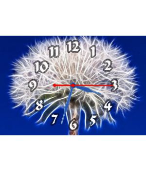 Настінний годинник Квітка 68984, 30х45 см