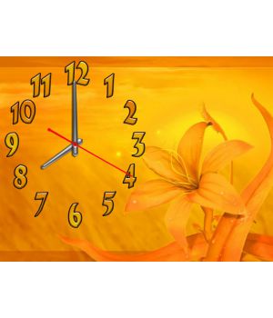 Настінний годинник Квітка 69036, 30х40 см