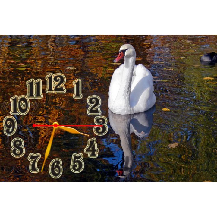 Настінний годинник Лебідь 68998, 30х45 см
