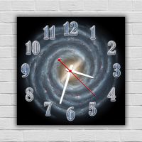 Настінний годинник квадратний Галактика, 30х30 см