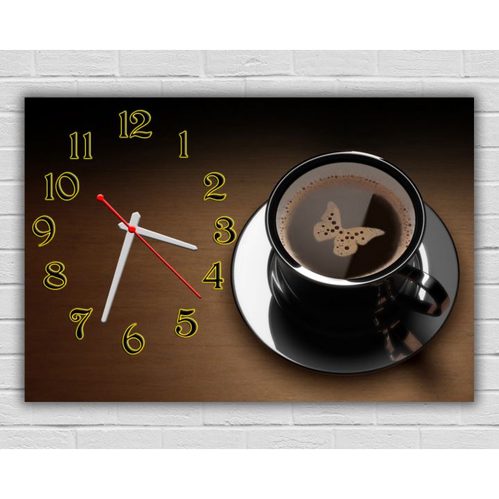 Настенные часы Кофе