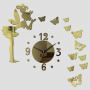 50х60 см, Часы настенные с 3D эффектом Фея, Fairy золото