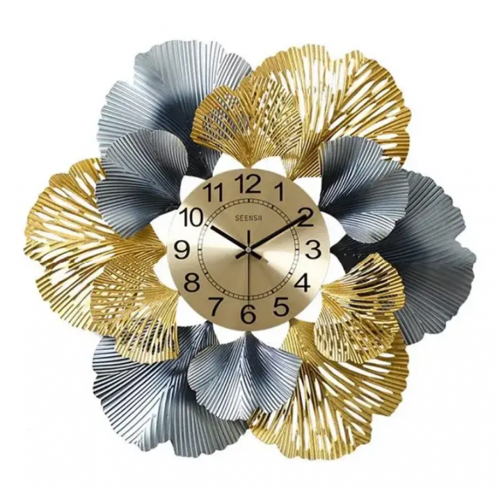 Часы дизайнерские настенные авторские Цветок-G-600