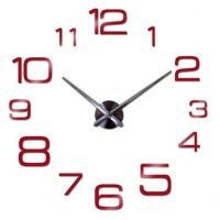 Діаметр 60-130 см, 3Д Годинник великий настінний, 78343