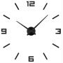 60-130 см, Instant Black 3д часы оригинальные декоративные