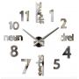 60-130 см,Drei Silver 3д годинник декоративний красивий