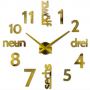 60-130 см,Drei Gold 3д годинник декоративний красивий