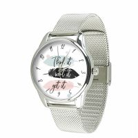 2 ремешка, Думай желай получай на металлическом браслете