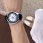 Жіночий наручний годинник з малюнком, 2 ремінця, 76026