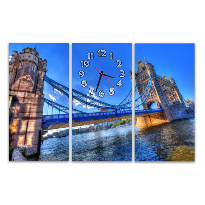 Модульные настенные часы Лондонский мост
