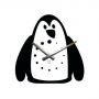 Настенные дизайнерские часы Glozis Penguin
