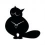 Настенные дизайнерские часы Glozis Cat