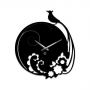 Настенные дизайнерские часы Glozis Peacock