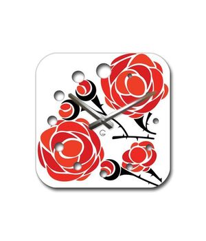 Дизайнерський годинник настінний Glozis Rose