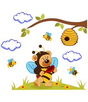 Вінілова Наклейка Winnie