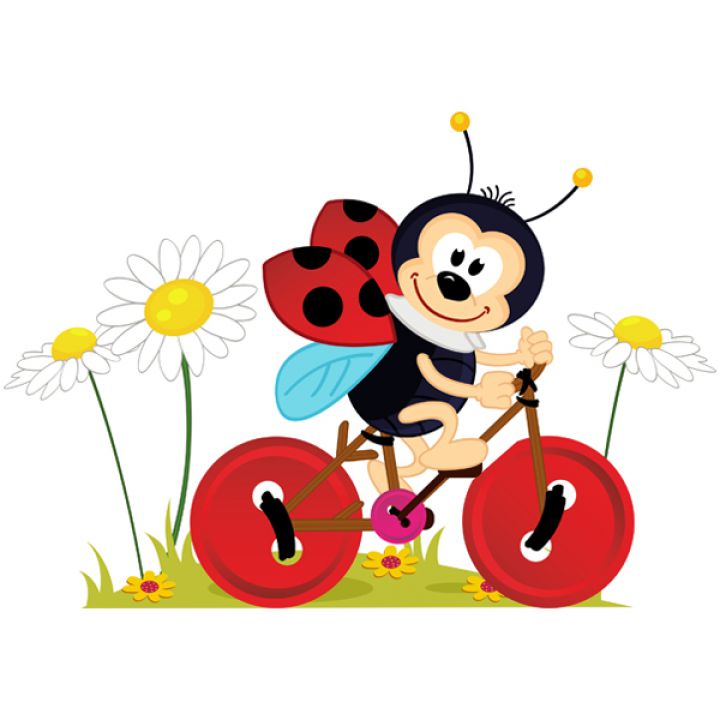 Виниловая Наклейка Ladybug