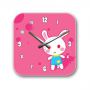 Настенные дизайнерские часы Glozis Bunny