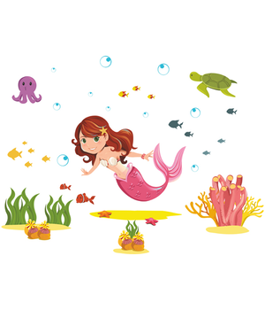 Вінілова Наклейка Mermaid