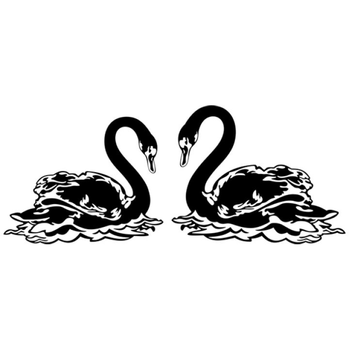 Вінілова Наклейка Swans