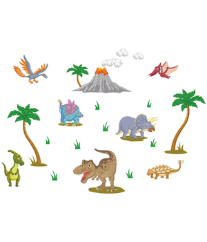 Вінілова Наклейка Dinosaurs