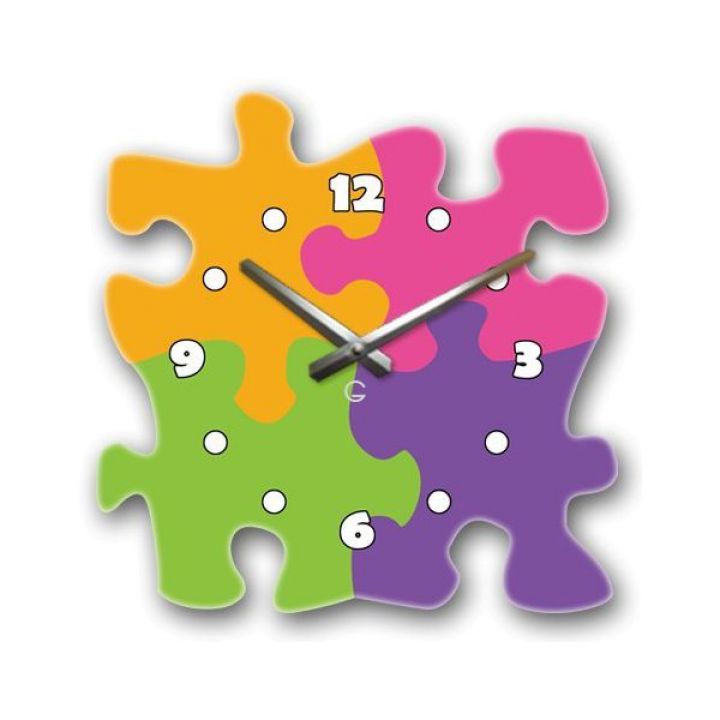 Настенные дизайнерские часы Glozis Puzzle