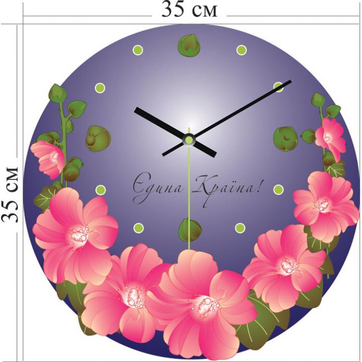 Круглые Дизайнерские часы Ривена 3A-5-35x35_V