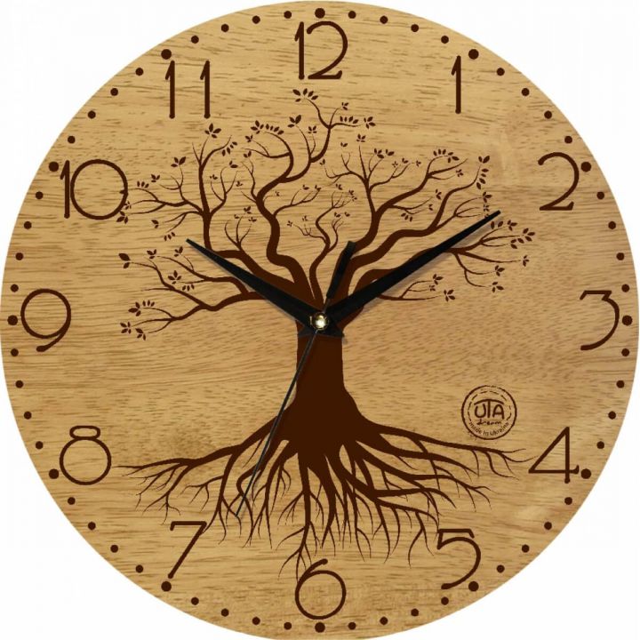 Часы настенные из дерева 07 Dr