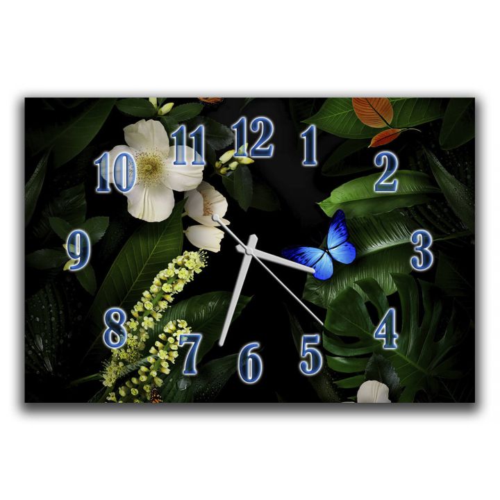 Настенные часы Зеленая сказка, 30х45 см