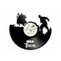 Вініловий годинник "Hulk VS Thor"