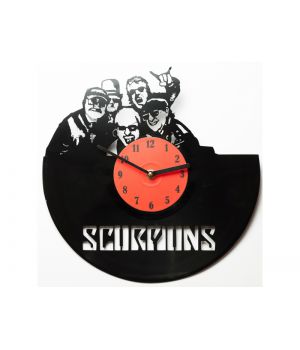 Виниловые часы "Scorpions"