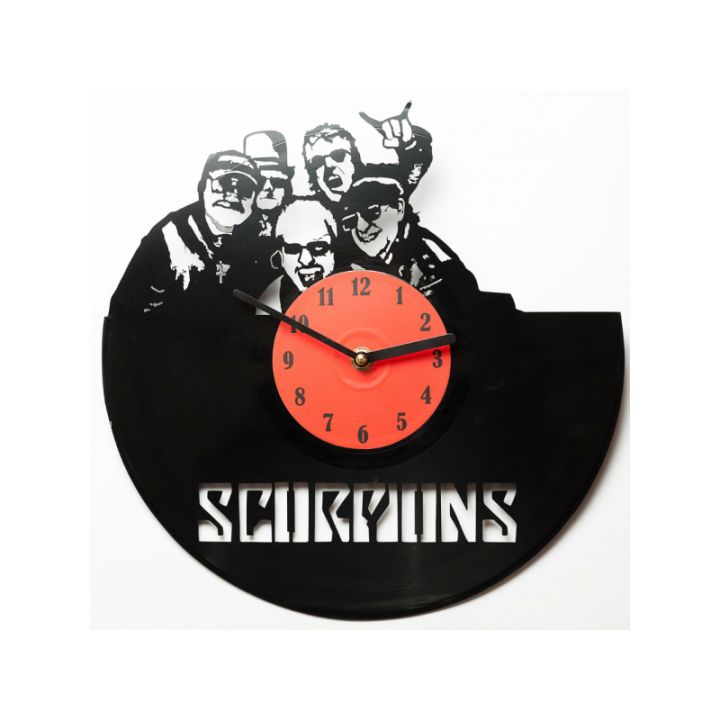 Вініловий годинник "Scorpions"